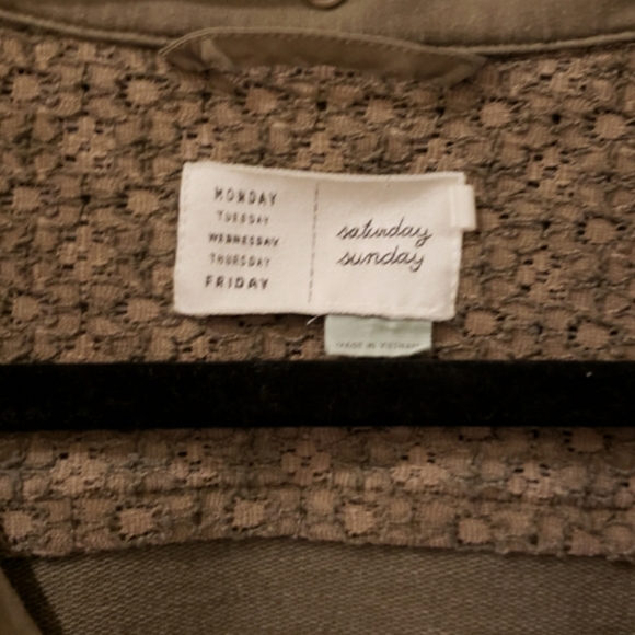 Anthropologie Saturday Sunday green j⦠- Picture 2 of 6